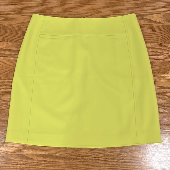 LOFT Skirts Loft Neon Green Skirt Poshmark